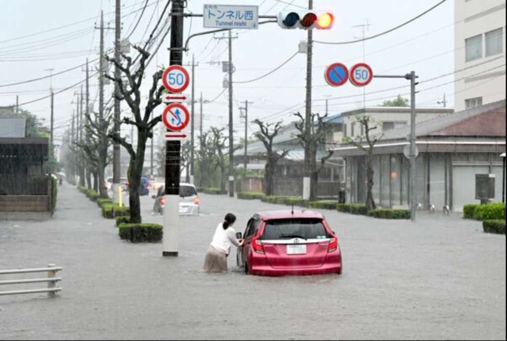 足利市を大雨が襲いました
